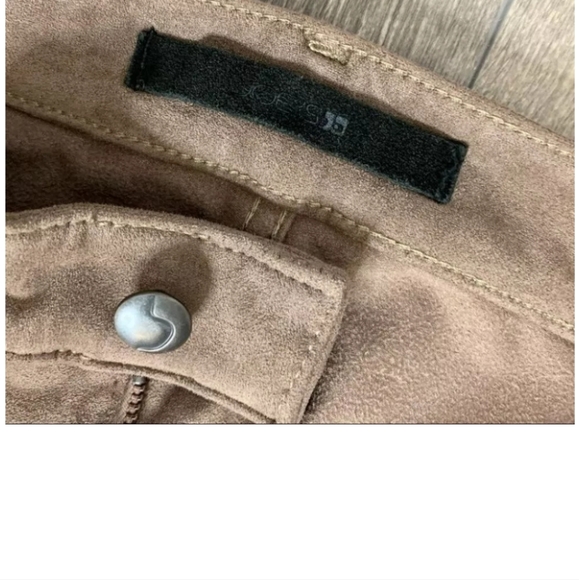 Mid rise Faux suede stretch jeans size 25 - Picture 8 of 13